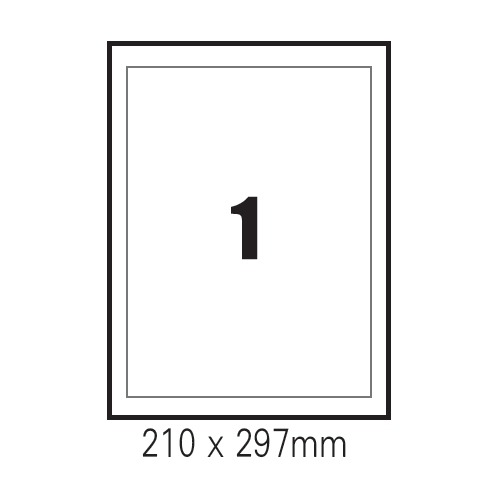 [3M] 일반형A4전지라벨(20매) 21301