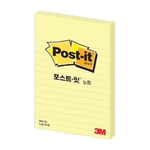 [3M]포스트잇 660-50 카나리아노랑
