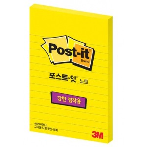 [3M]포스트잇 660-50SSN 그리움노랑