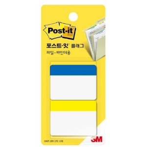 [3M]포스트잇플래그 N686F-2(파랑/노랑)
