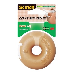 [3M]매직테이프(도넛)-카라멜 [갑/12입]