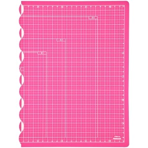 [나카바야시]접이식커팅매트A3 핑크